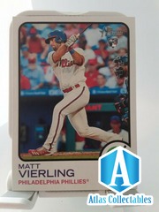 2022 Topps Heritage Matt Vierling RC #292